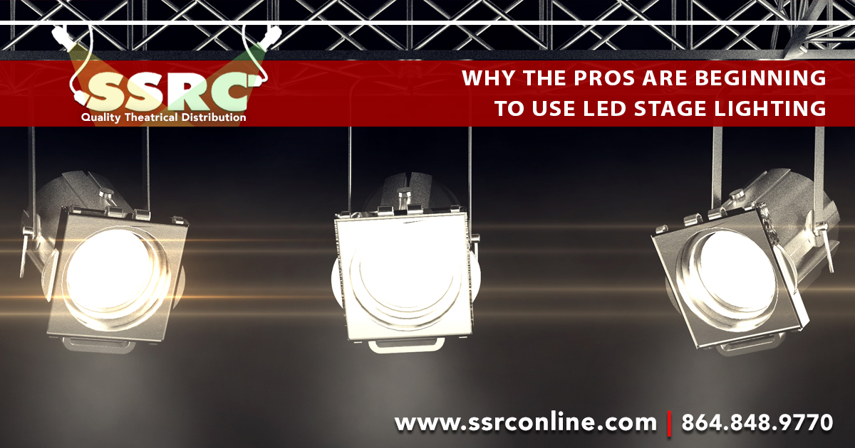 Why the Pros Are Beginning to Use LED Stage Lighting?