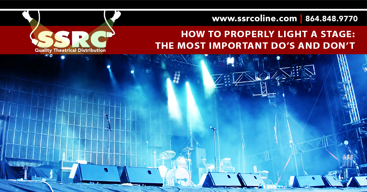 How to Properly Light a Stage: The Most Important Do’s and Don’ts